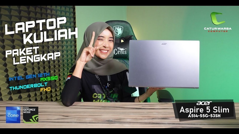 8 Harga Laptop Acer Terbaru 2024, Cek Spesifikasinya Disini ACER Aspire 5 A514-55G