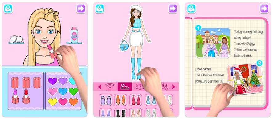 Barbie Girl Game Makeup Games