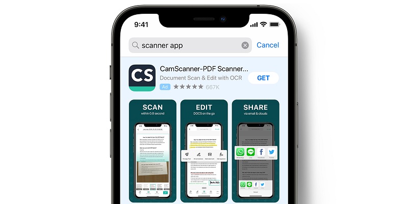 7 Aplikasi Scan Foto Terbaik 2024, untuk Android & iPhone CamScanner