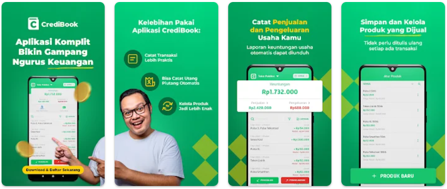 10 Aplikasi Pencatat Keuangan Terbaik Untuk Android & iPhone CrediBook - Catatan Keuangan