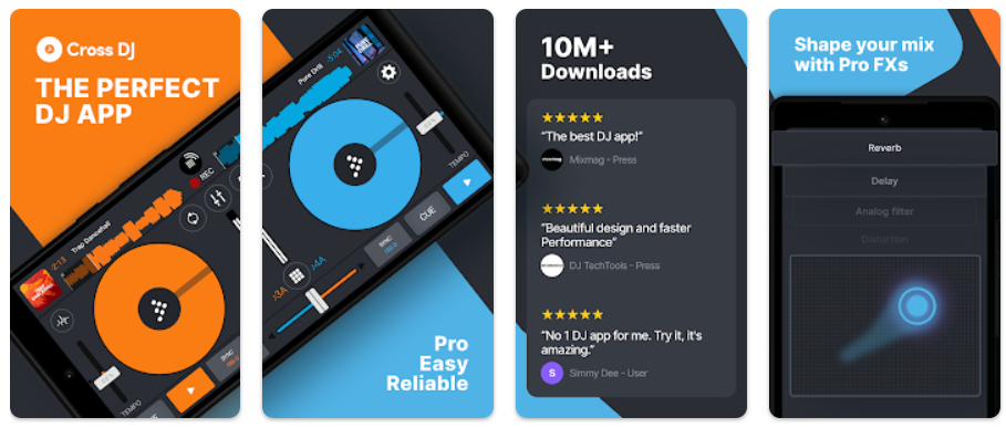 Cross DJ - dj mixer app