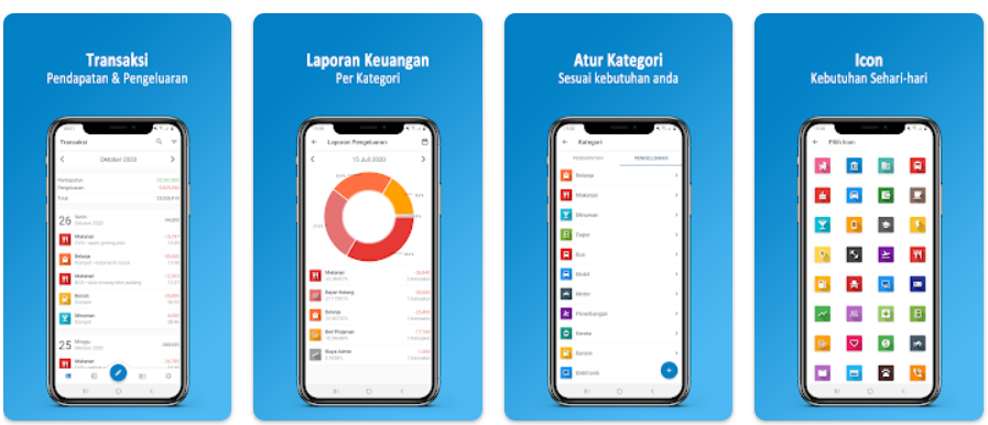 10 Aplikasi Pencatat Keuangan Terbaik Untuk Android & iPhone DompetKu - Catatan Keuangan