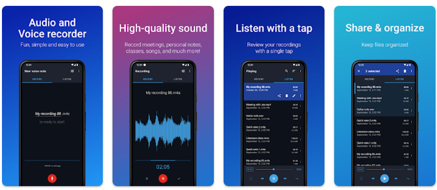 8 Aplikasi Perekam Suara Terbaik 2024, Kualitas Studio Easy Voice Recorder