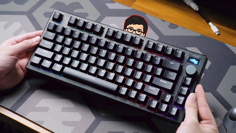 Fantech MAXFIT81 Wireless 75% Mechanical Keyboard PBT