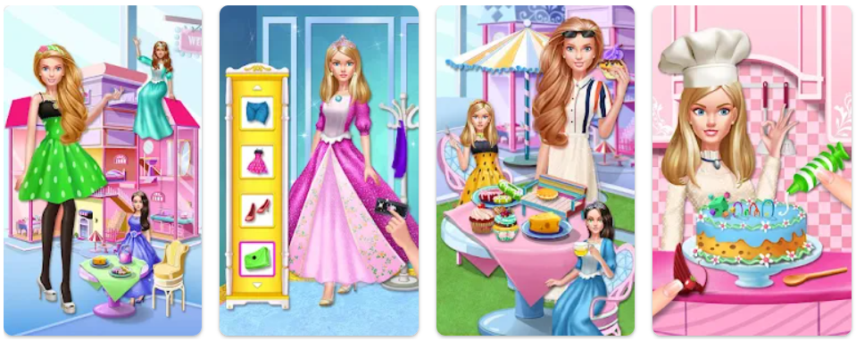 Fashion Doll Dream House Life