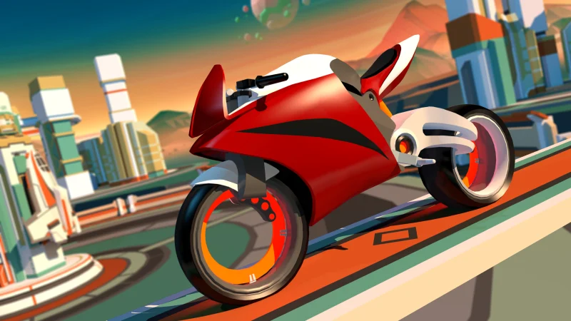 10 Game Motor Terbaik Android, Bisa Online dan Offline Gravity Rider Space Bike Race