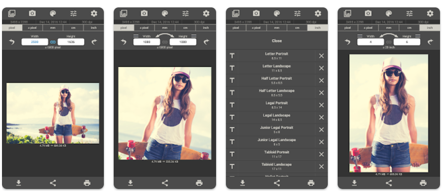 8 Aplikasi Kompres Foto Terbaik untuk Android & iPhone Image Size - Photo Resizer