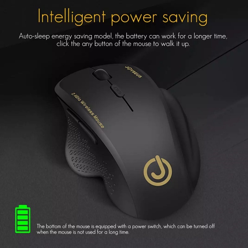 7 Mouse Wireless Terbaik 2024, Nyaman Dipakai Joyseus MS0002