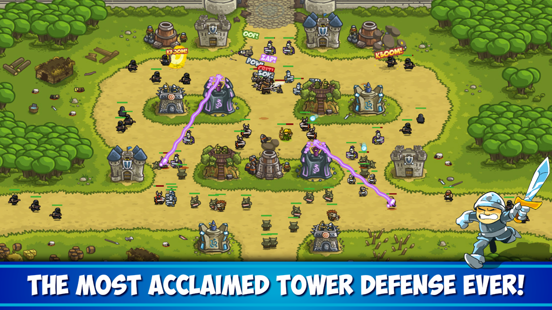 10 Game Strategi Terbaik 2024 untuk User Android & iPhone Kingdom Rush – Tower Defense TD