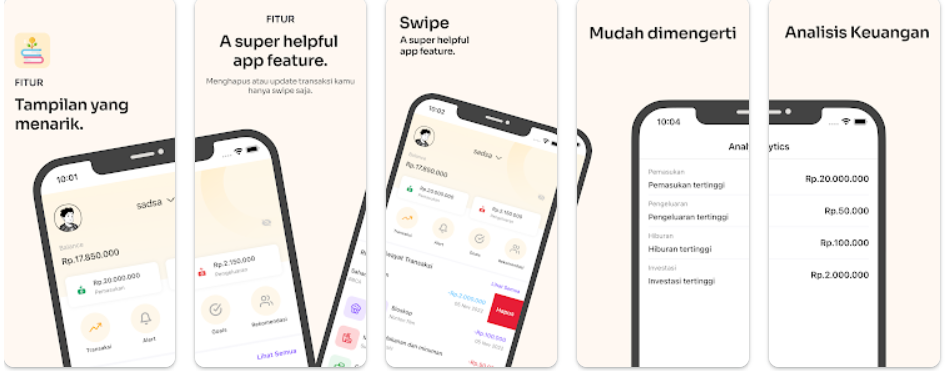10 Aplikasi Pencatat Keuangan Terbaik Untuk Android & iPhone Lacak - Lancar Catat Keuangan