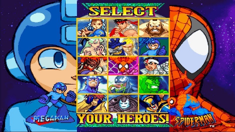 16 Game PS1 Terbaik, Buat Kamu Nostalgia Lagi Marvel vs. Capcom - Clash of Super Heroes