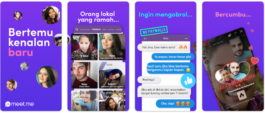 7 Aplikasi Cari Teman Terbaik 2024, Cari Temen Lebih Mudah MeetMe