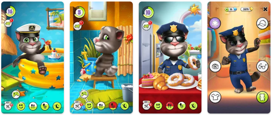 7 Game Kucing Terbaik di Android & iPhone, Lucu & Menggemaskan My Talking Tom
