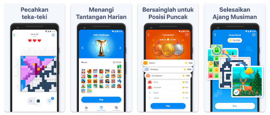 10 Game Asah Otak Terbaik 2024, Tes Kampuan Berpikir Nonogram