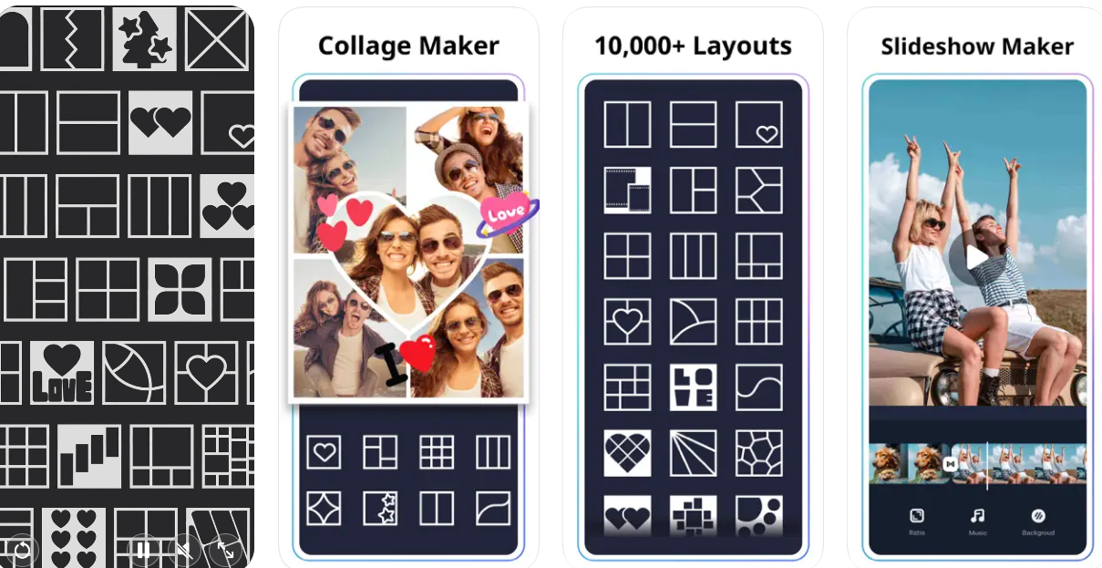 10 Aplikasi Bingkai Foto Terbaik, Buat Fotomu Jadi Keren Photo Collage Maker,Pic Editor