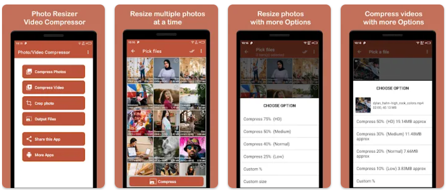 8 Aplikasi Kompres Foto Terbaik untuk Android & iPhone Photo Resize - Video Compress