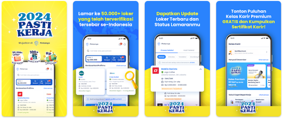 9 Aplikasi Lowongan Kerja Terbaik 2024, untuk Android & iPhone Pintarnya Loker di 300+ Kota