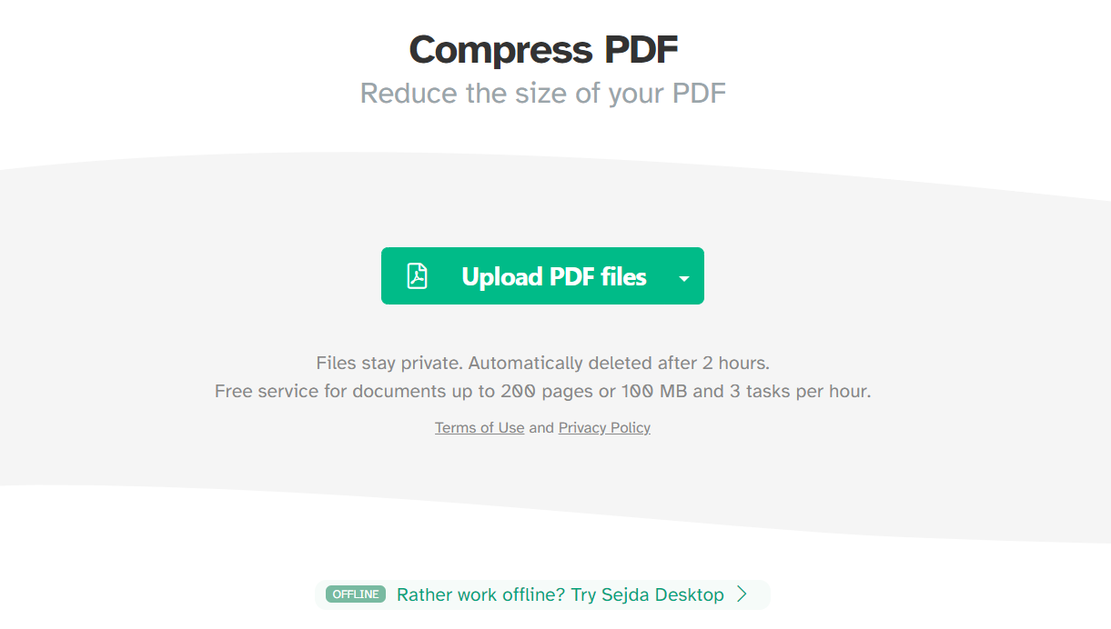 7 Aplikasi Kompres PDF Gratis, Bisa Online & Offline Sejda PDF Compressor