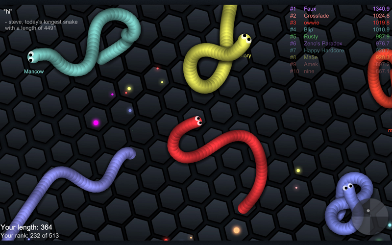 8 Game Web Online Terbaik & Gratis, Mainkan Sekarang Juga! Slither io