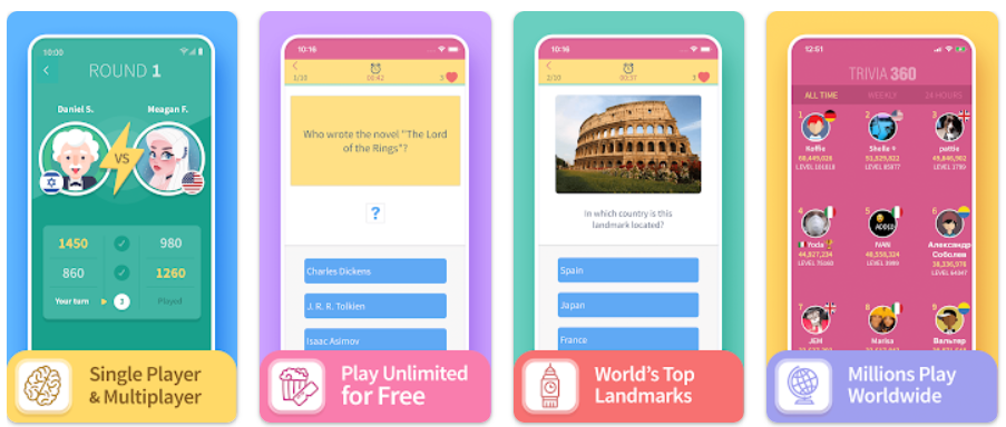 TRIVIA 360 Quiz Game