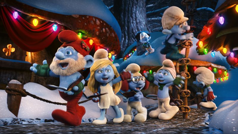 15 Film Natal Terbaik Sepanjang Masa untuk Tontonan Keluarga The Smurfs: A Christmas Carol (2011)