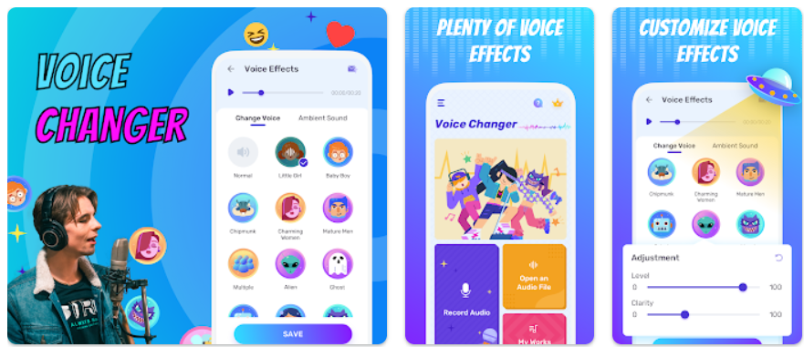 8 Aplikasi Pengubah Suara Gratis & Terbaik 2024, Bisa Kamu Coba Voice Changer - Voice Effects