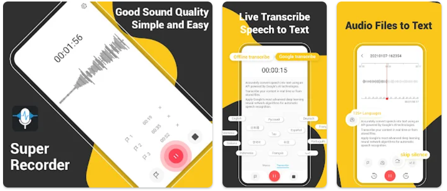 8 Aplikasi Perekam Suara Terbaik 2024, Kualitas Studio Voice Recorder Audio Sound MP3