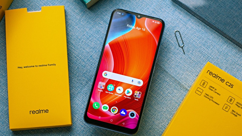 7 HP Baterai 6000 mAh, Harga Mulai 800 Ribuan realme C25