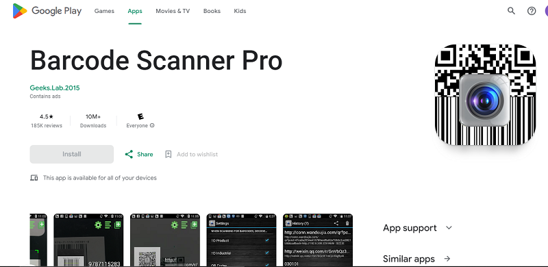 7 Aplikasi Scan Barcode Terbaik 2024, Mudah dan Praktis Barcode Scanner Pro