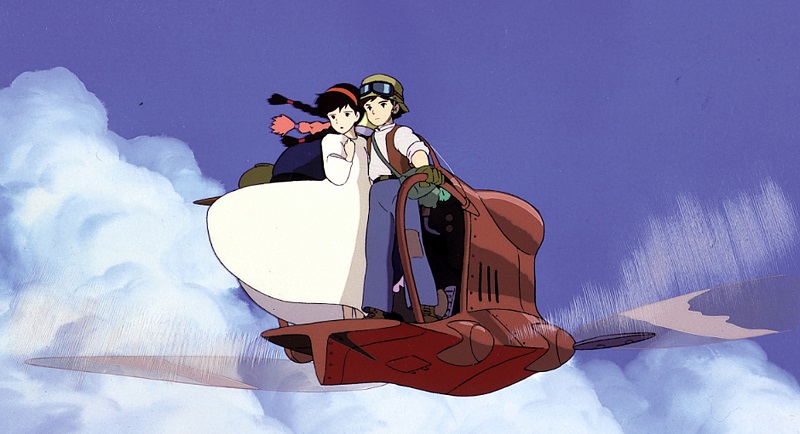 10 Film Studio Ghibli Terbaik Sepanjang Masa, Penuh Imajinasi! Castle in the Sky (1986)