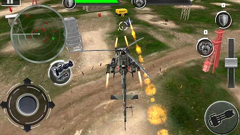 7 Game Pesawat Tempur Android Terbaik, Penuh Tantangan! Gunship Strike 3D