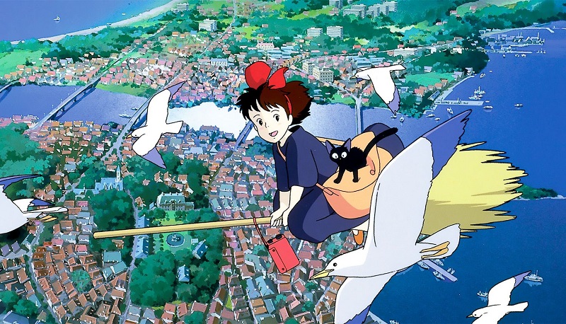 10 Film Studio Ghibli Terbaik Sepanjang Masa, Penuh Imajinasi! Kiki's Delivery Service (1989)