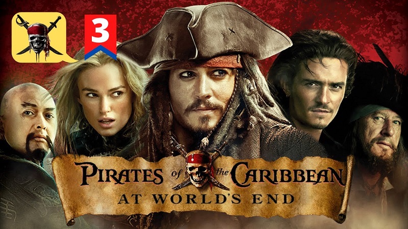 7 Film Tentang Laut Terbaik, Seru dan Menegangkan! Pirates of the Caribbean: At World’s End (2007)