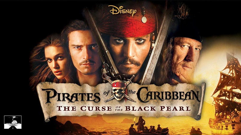 7 Film Tentang Laut Terbaik, Seru dan Menegangkan! Pirates of the Caribbean: The Curse of the Black Pearl (2003)