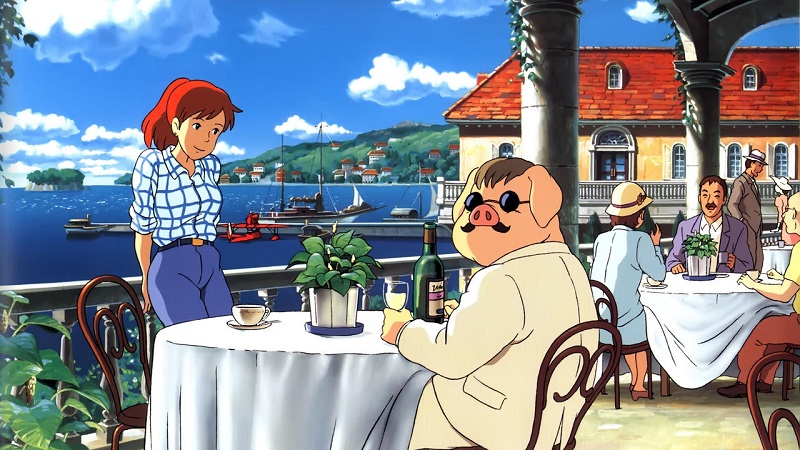 10 Film Studio Ghibli Terbaik Sepanjang Masa, Penuh Imajinasi! Porco Rosso (1992)