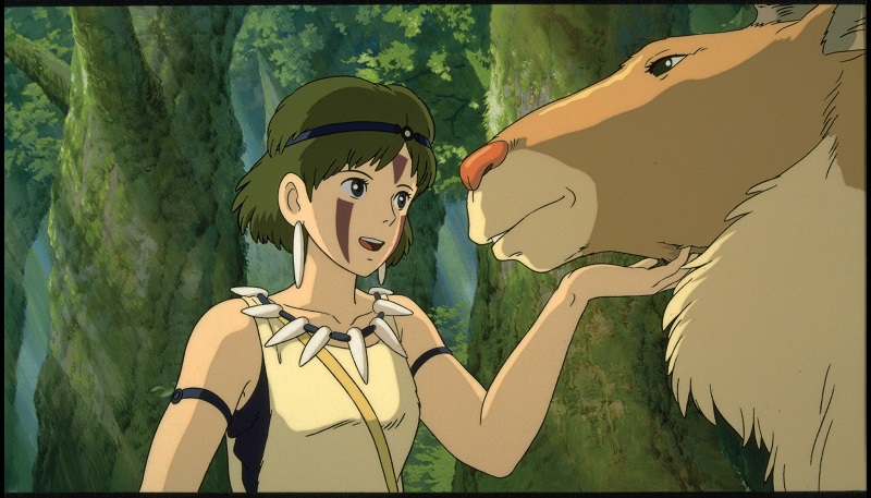 10 Film Studio Ghibli Terbaik Sepanjang Masa, Penuh Imajinasi! Princess Mononoke (1997)