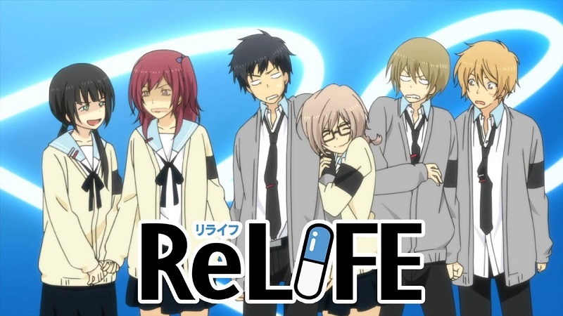 21 Anime Romance Terbaik Sepanjang Masa, Plot Menarik ReLIFE (2016)