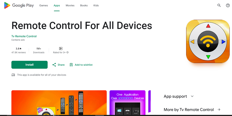7 Aplikasi Remote TV Terbaik 2024, Gratis dan Mudah Remote Control For All Devices