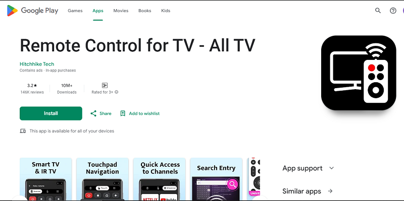 7 Aplikasi Remote TV Terbaik 2024, Gratis dan Mudah Remote Control for TV - All TV