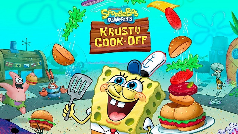 5 Game SpongeBob SquarePants Terbaik 2024, Seru Dimainkan SpongeBob: Krusty Cook-Off