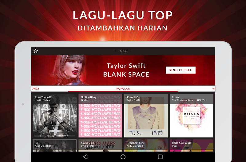 7 Aplikasi Karaoke Terbaik 2024, Nyanyi Jadi Gampang Starmaker Lite