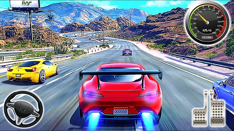10 Game Balap Mobil Offline Android, Punya Grafis Bagus Street Racing 3D
