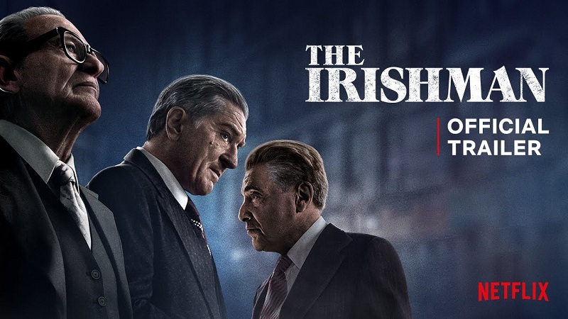 10 Film Mafia Terbaik dan Terpopuler, Penuh Aksi Menegangkan The Irishman (2019)