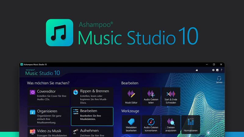 10 Aplikasi Edit Suara Terbaik dan Lengkap di PC, iOS, Android Ashampoo Music Studio