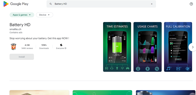 Battery HD