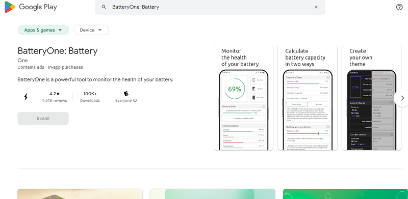 BatteryOne: Battery