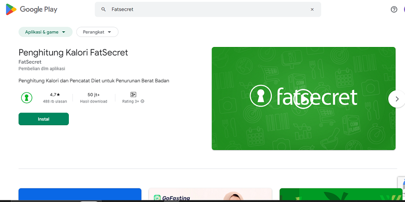 5 Aplikasi Penghitung Kalori Terbaik 2024, Cocok untuk Diet! FatSecret