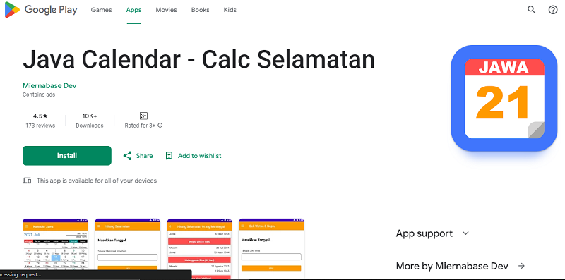 7 Aplikasi Hitungan Weton Terbaik 2024, Bantu Tentukan Jodoh Java Calendar - Calc Selamatan