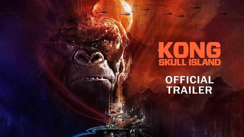7 Urutan Film Godzilla Versi MonsterVerse, Cerita Menegangkan! Kong: Skull Island (2017)