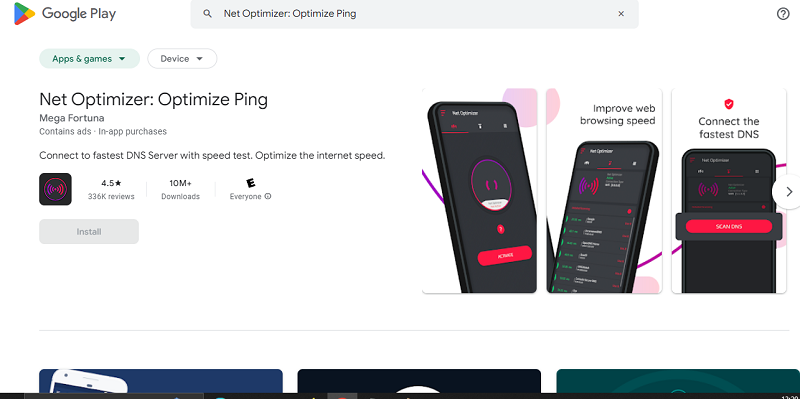 7 Aplikasi Penguat Sinyal WiFi Terbaik 2024, Internetan Lancar! Net Optimizer: Optimize Ping